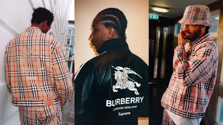 Supreme x Burberry Join Forces for a Striking Spring 2022 Capsule Supreme x Burberry Join Forces for a Striking Spring 2022 Capsule