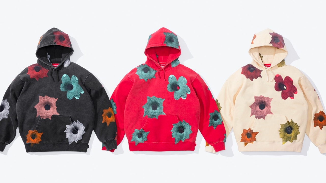 小物 2set Supreme/Nate Lowman Bullet Hole Pin Supreme Bullet Hole Pin (SS22)