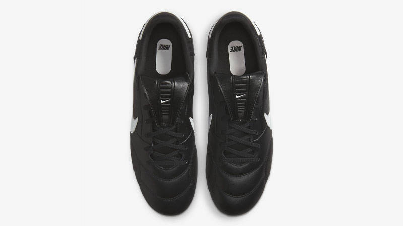 The Nike Premier 3 FG Black White Middle