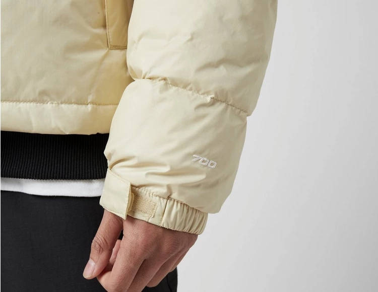 The North Face 1996 Retro Nuptse Jacket Beige Detail 2