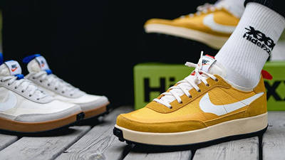 Tom Sachs x NikeCraft General Purpose Shoe Yellow DA6672-700 Front