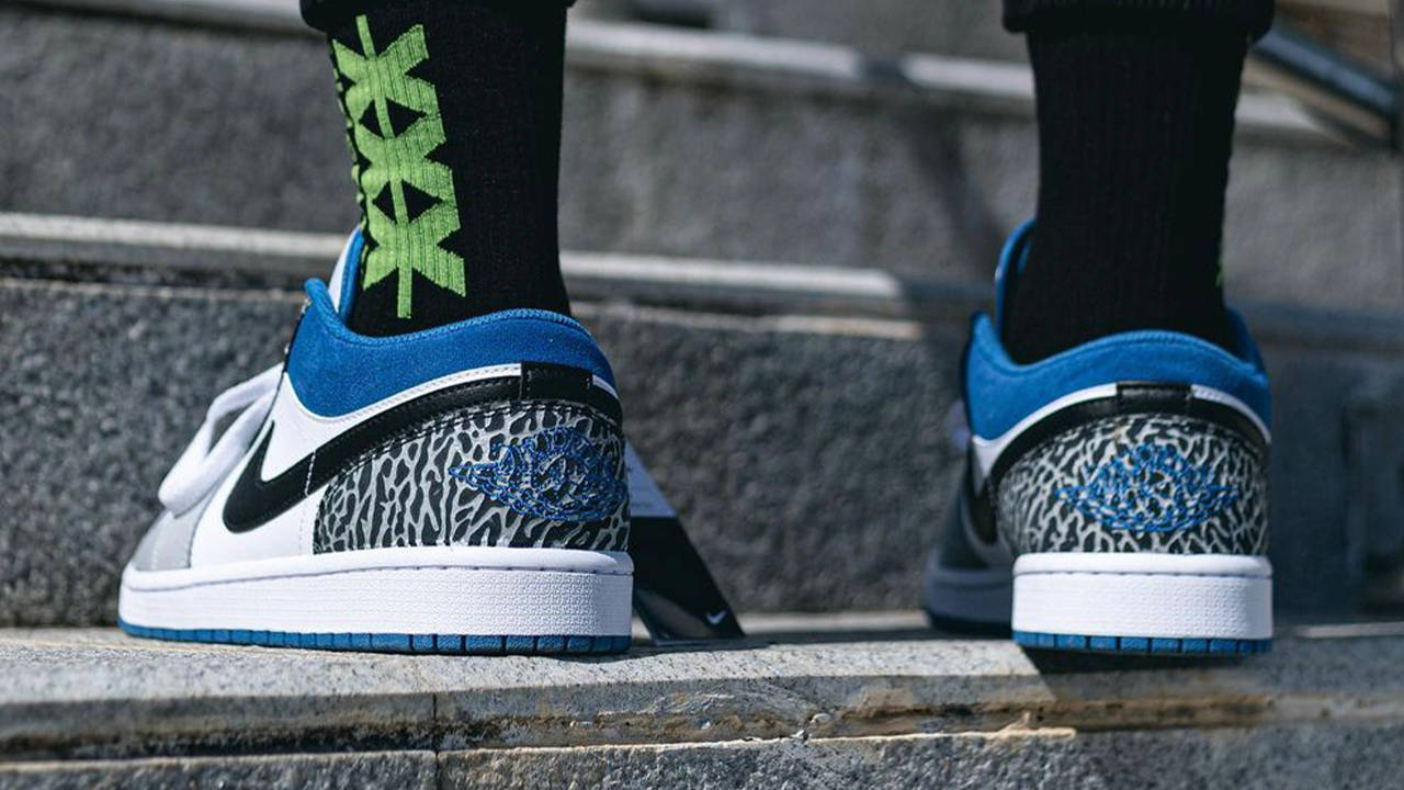 Air Jordan 1 Low "True Blue"
