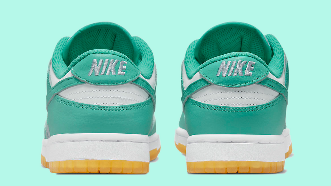 This turquoise dunks Turquoise and Orange Nike Dunk Low is the Perfect Summer Shoe