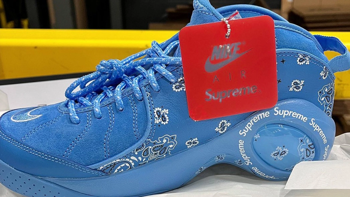 Supreme x boots Nike Air Zoom Flight 95 SP "University Blue"
