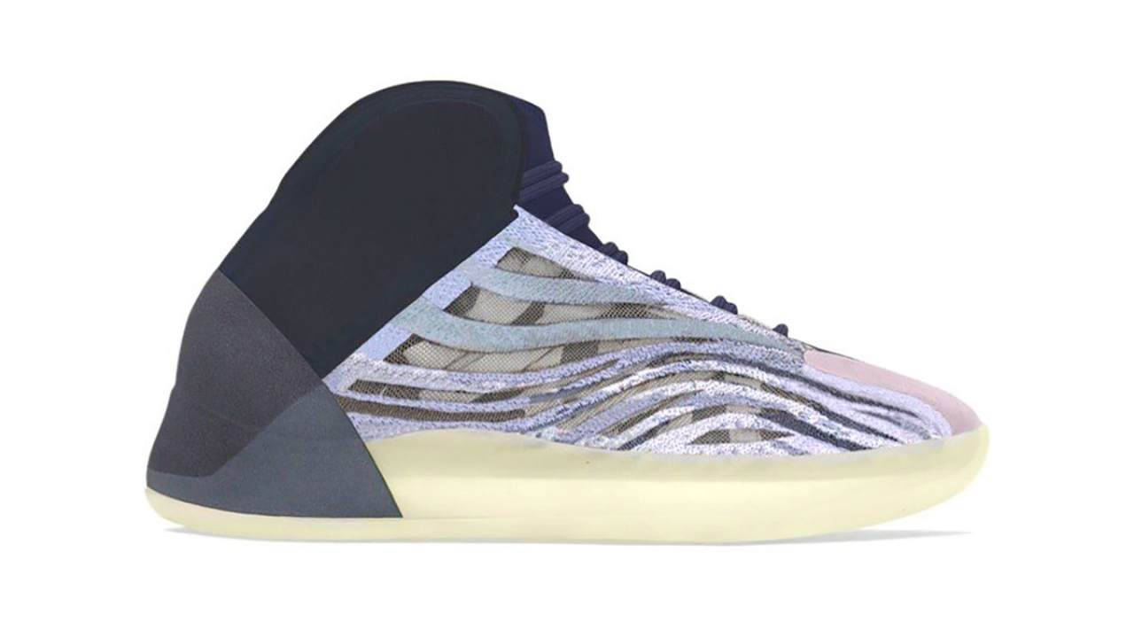 yeezy qntm black on feet