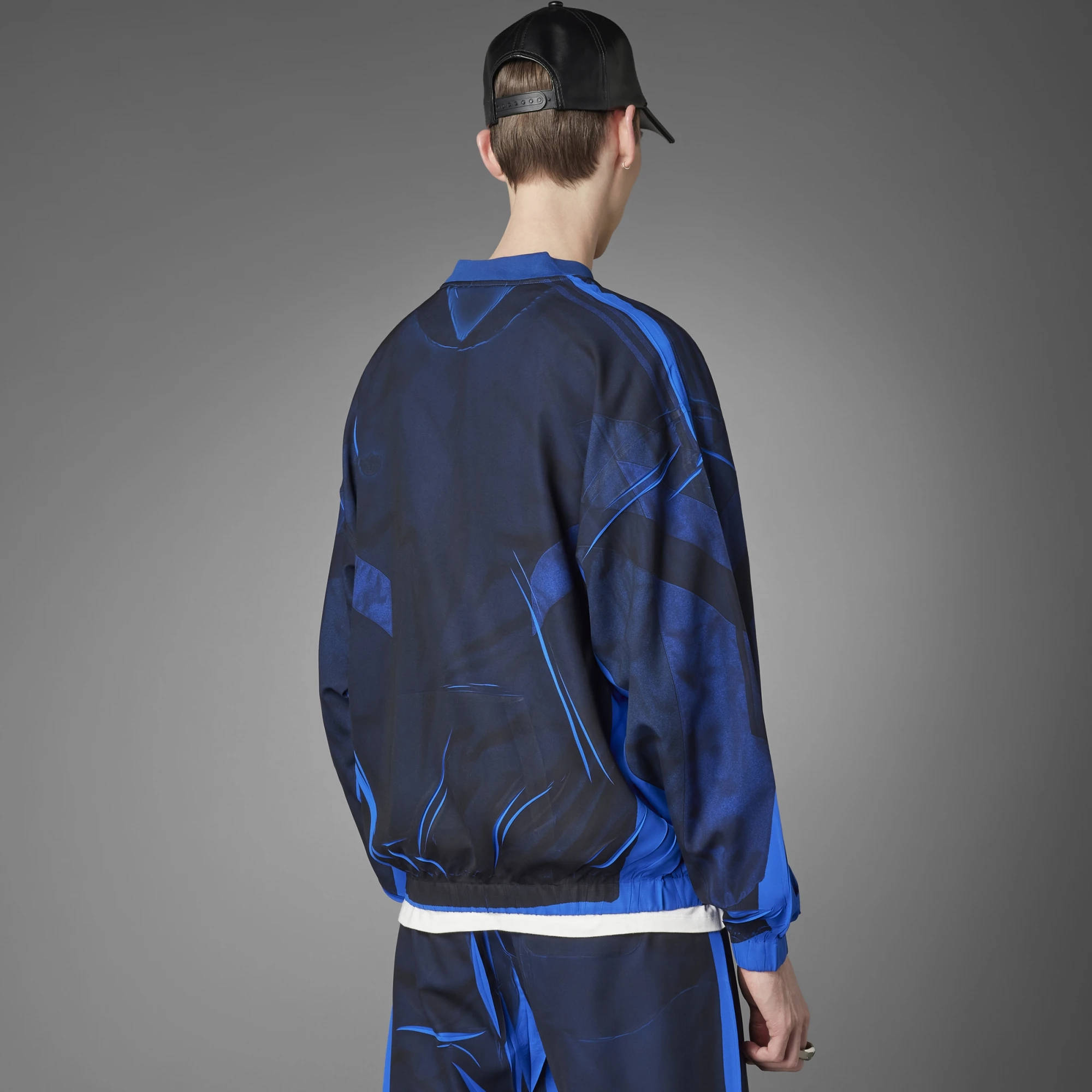 adidas Blue Version Half-Zip Soccer Silk Track Top Where To Buy