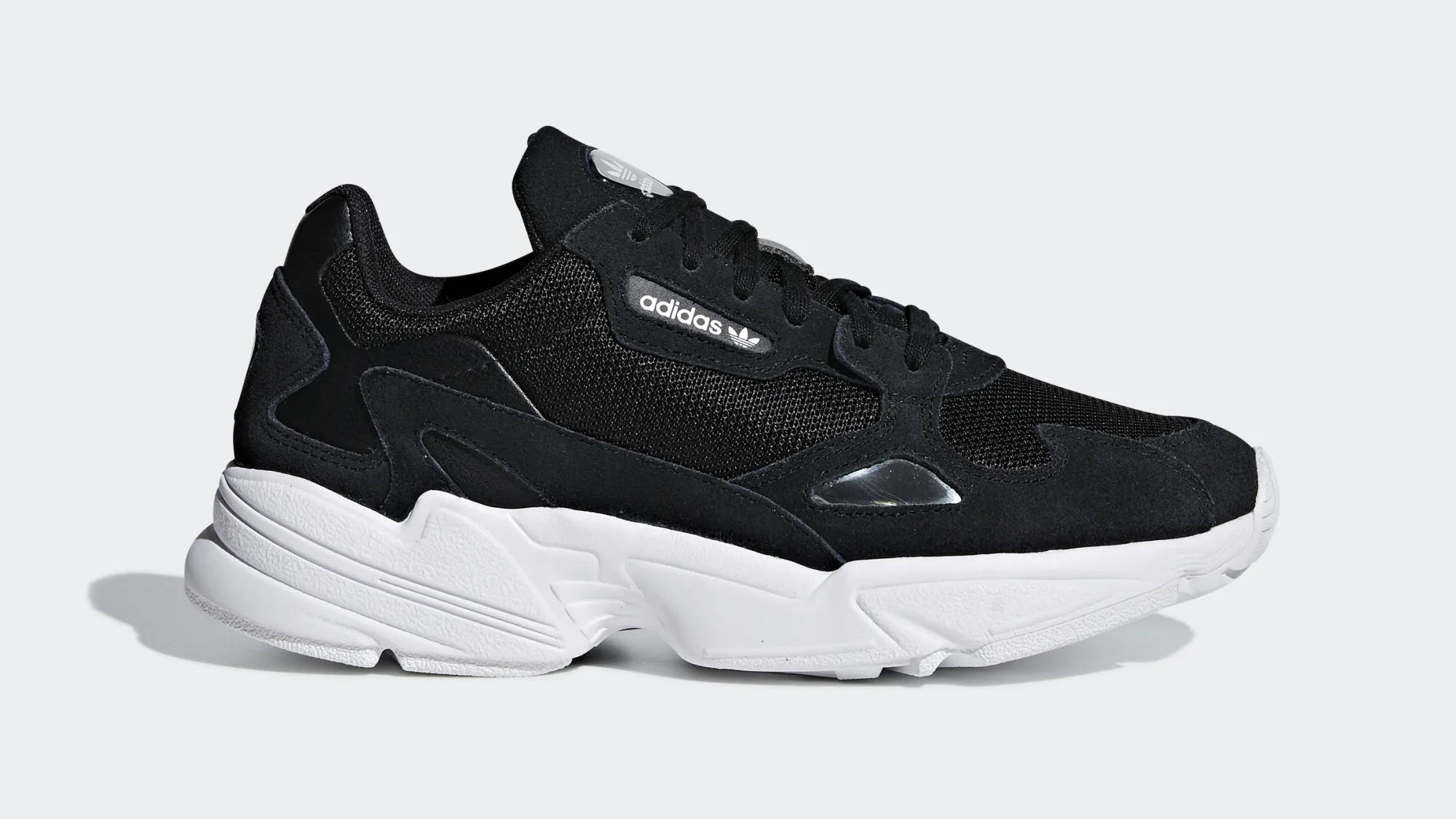 adidas Falcon Black White