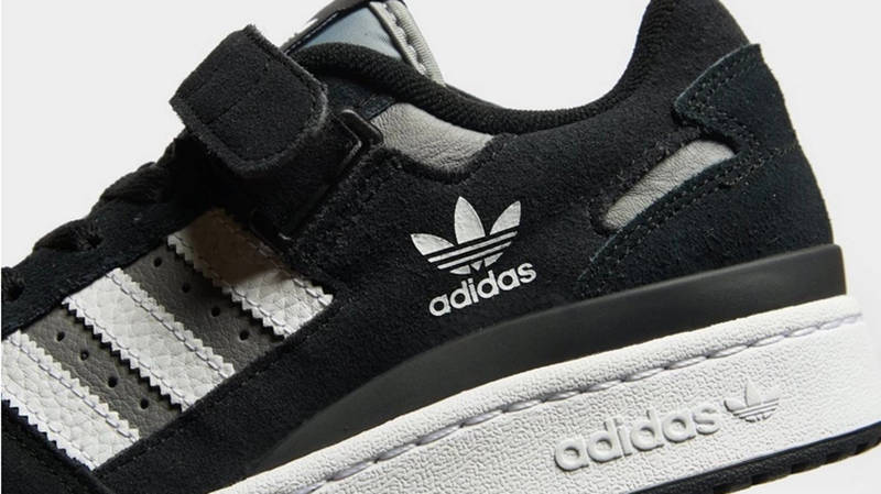 adidas Forum Low GS Core Black Grey