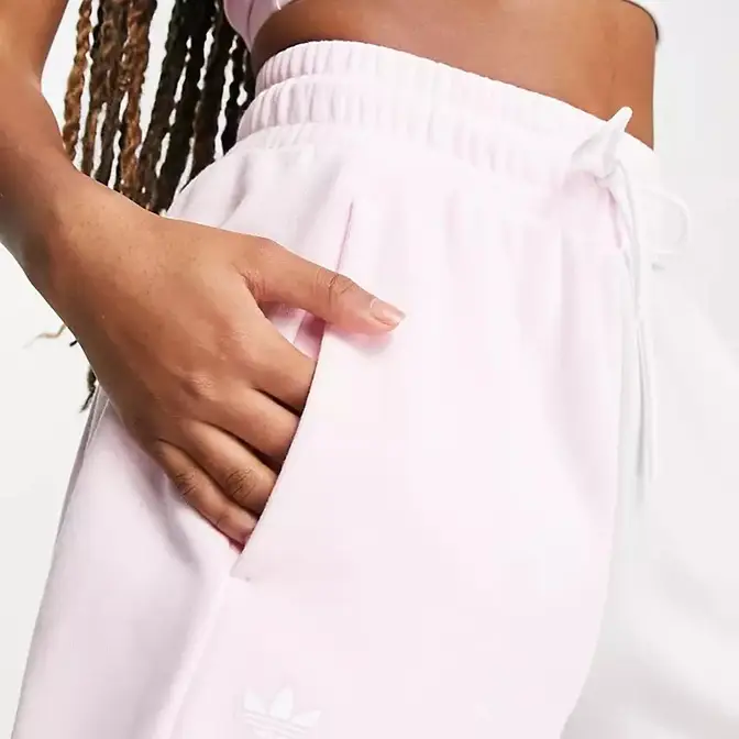adidas Originals 'summer rave' color block bandeau top in pink