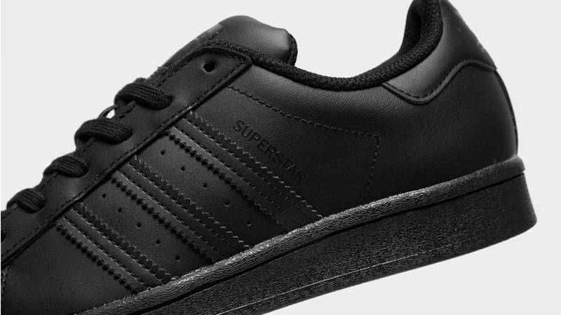 adidas Superstar GS Triple Black