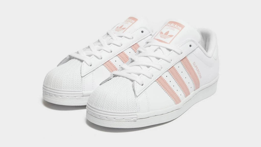 adidas Superstar GS White Haze Coral