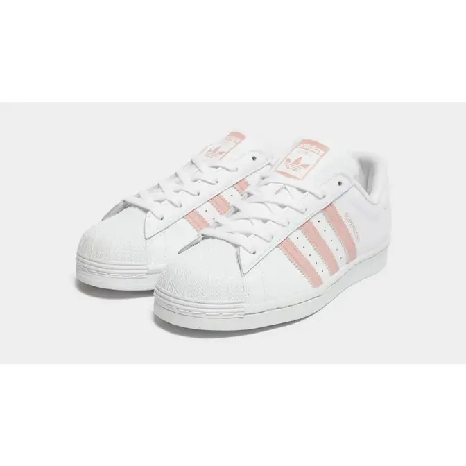 adidas Superstar GS White Haze Coral | Where To Buy | The Sole