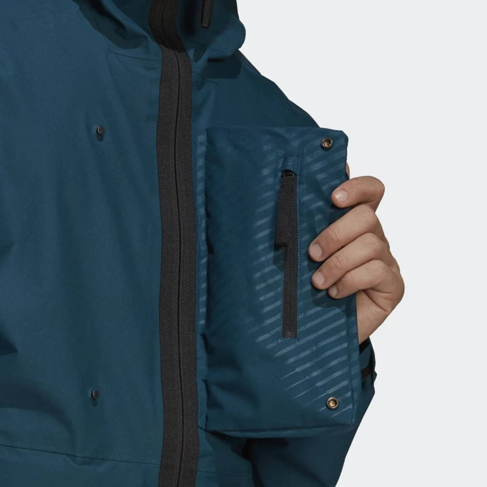 adidas Terrex Xploric Graphic RAIN.RDY Hiking Jacket HB4064 Detail