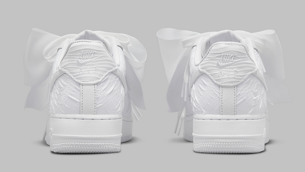 AF1 White Bow 1 AF1 White Bow 1