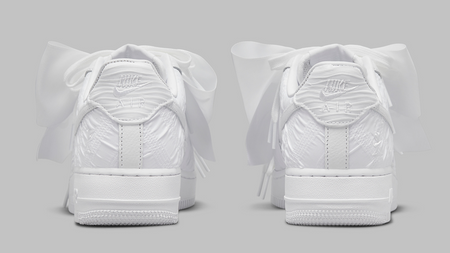 Nike Drop a Dressed-Up "White Bow" Version of The Air Force 1 Low Nike Drop a Dressed-Up "White Bow" Version of The Air Force 1 Low