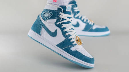 Take An On-Foot Look at the Air Jordan 1 High OG "Denim" Take An On-Foot Look at the Air Jordan 1 High OG "Denim"