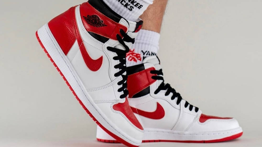 Image via yankeekicks Air Jordan 1 High OG Heritage 1