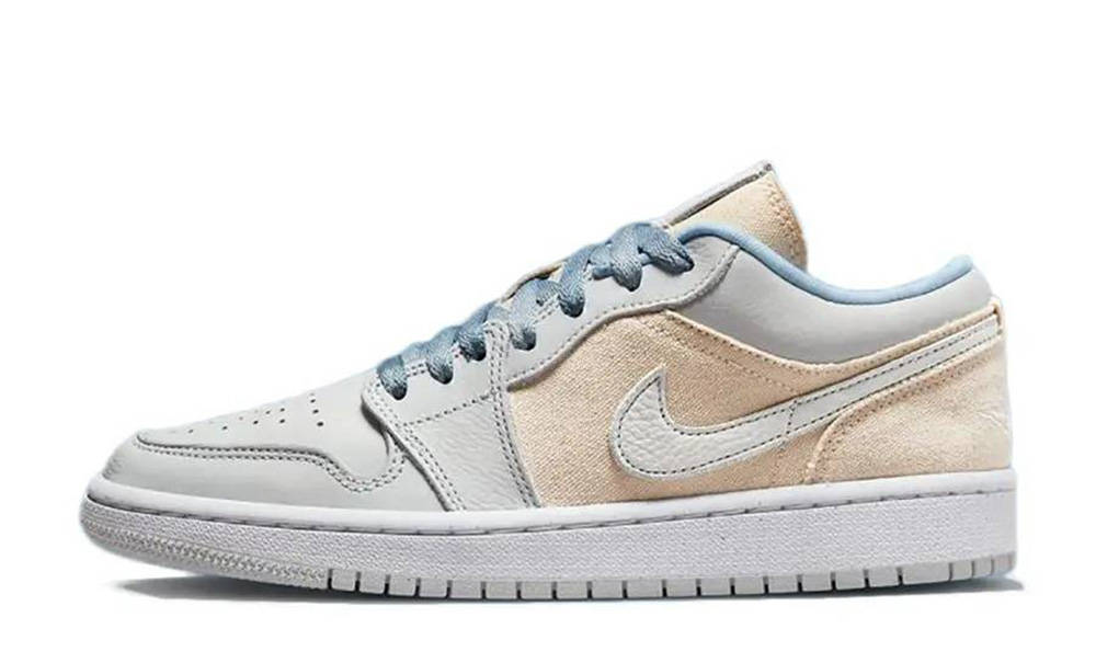 Air Jordan Low Canvas Blue Beige Where To Buy DQ4151-500