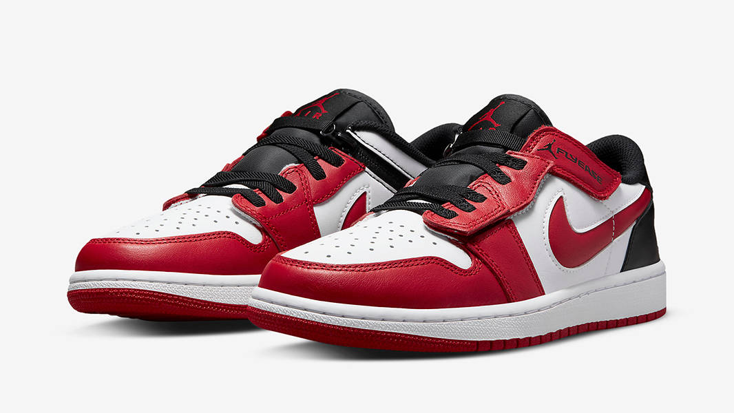 Air Jordan 1 Low Flyease Red Black