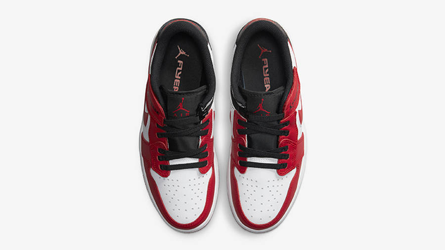 Air Jordan 1 Low Flyease Red Black