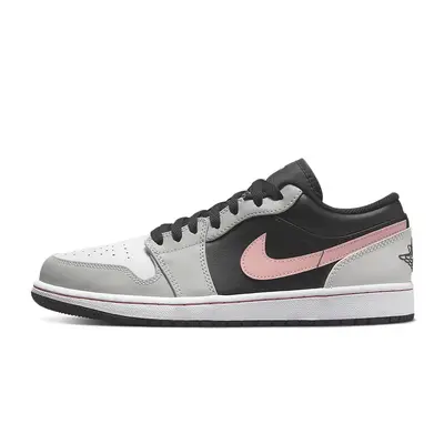 Air Jordan 1 Low Grey Black Pink | Where To Buy | 553558-062 | The 