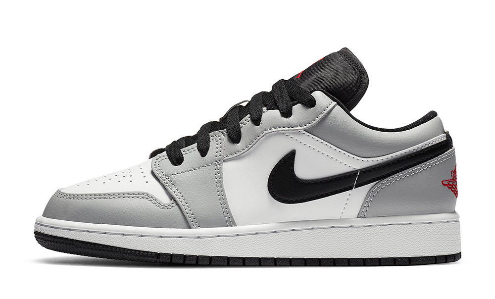 Air Jordan 1 Low GS Light Smoke Grey