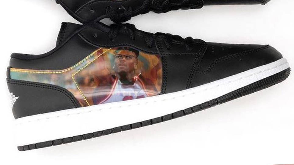 Air Jordan 1 Low Hologram Closer Look