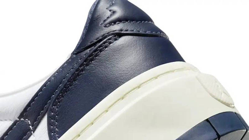 Air Jordan 1 Low LV8D Midnight Navy heel