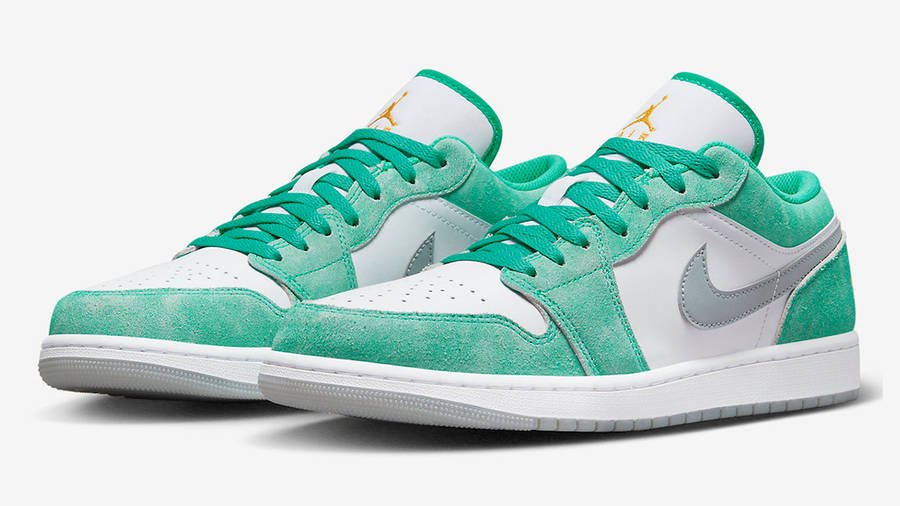 Air Jordan 1 Low New Emerald | Where To Buy | DN3705-301 | The Sole ...