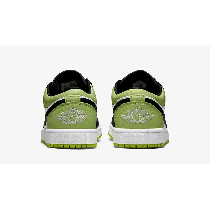 Air Jordan 1 Low Vivid Green Snakeskin | Where To Buy | DX4446-301 ...