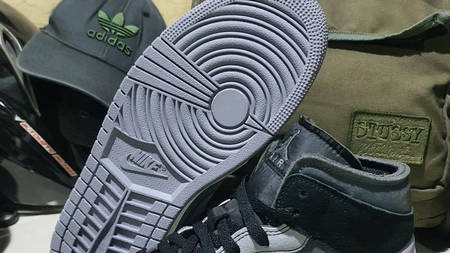 Your First Look at the Air Jordan 1 Mid Inside Out "Black"