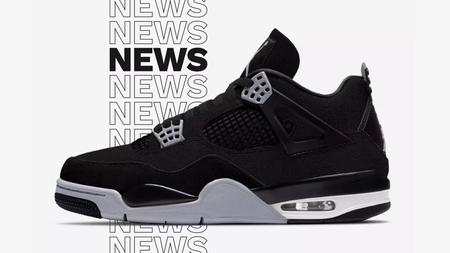 Is the Air Jordan 4 "Black Canvas" Set to Drop Soon?
