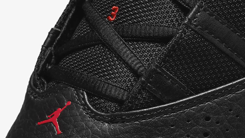 Air Jordan 6 Rings Black White 322992-063 Detail