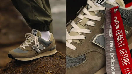 The Alpha Industries x New Balance 574 is Available Here! The Alpha Industries x New Balance 574 is Available Here!