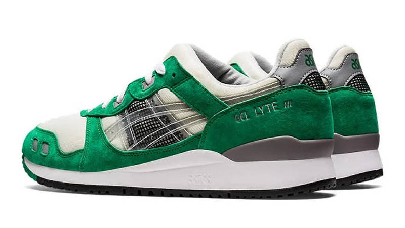 ASICS GEL-LYTE 3 Green Tambourine 1201A568-100 Side 2