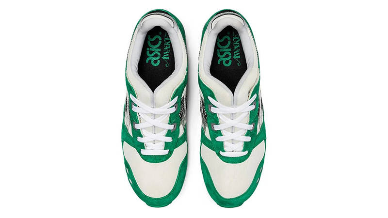 ASICS GEL-LYTE 3 Green Tambourine 1201A568-100 Top