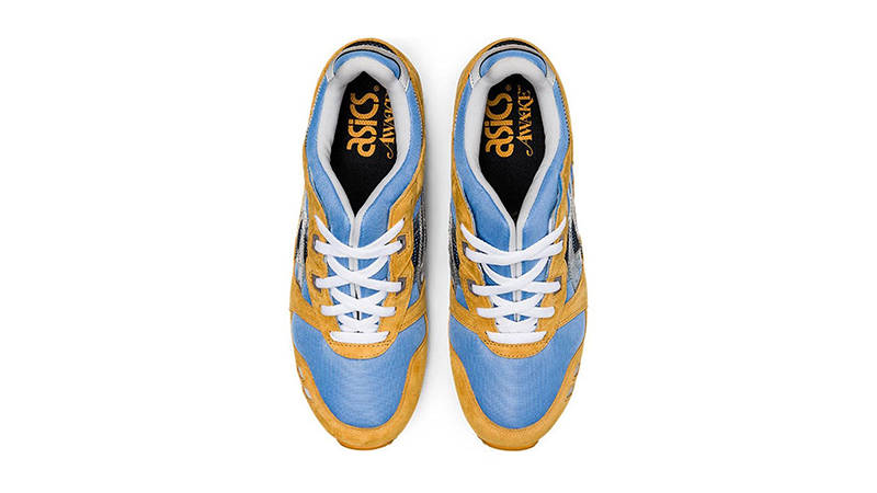 ASICS GEL-LYTE 3 OG Blue Yellow 1201A568-400 Top