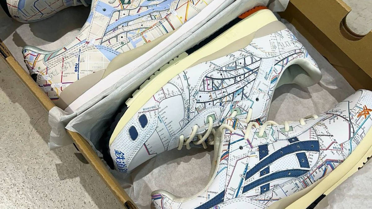 Atmos x ASICS Gel Lyte III Tokyo NYC