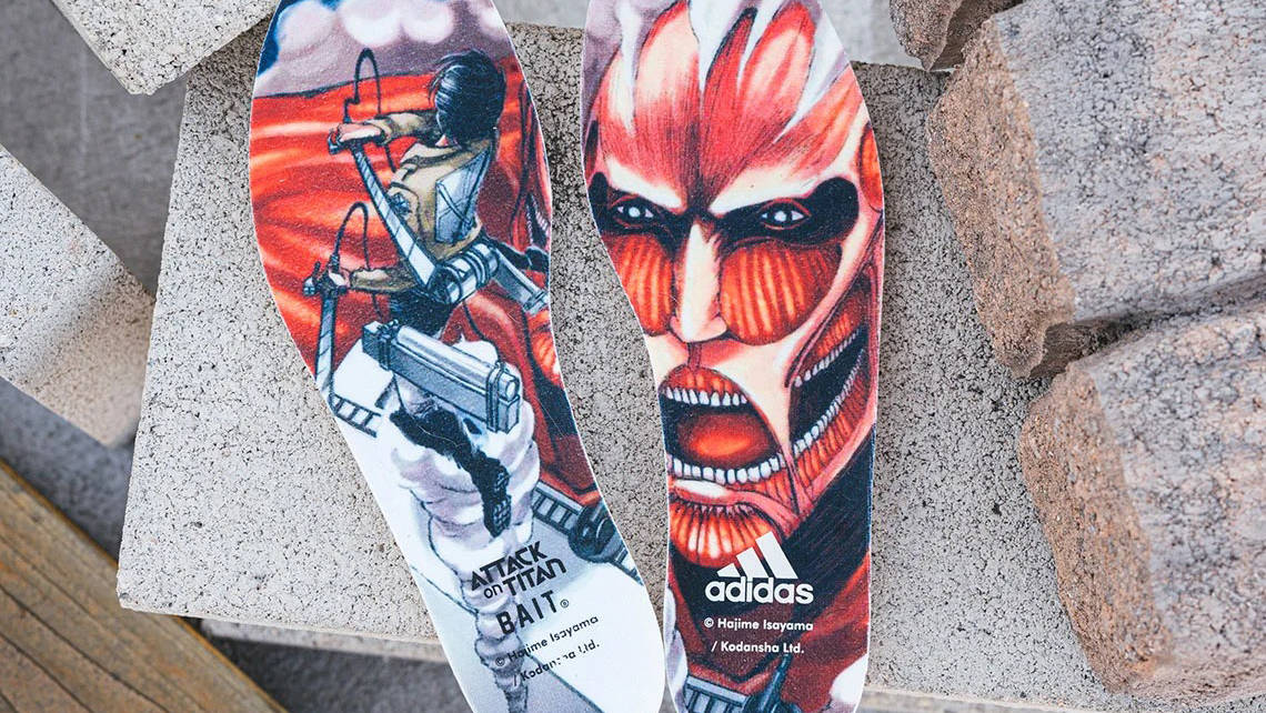 BAIT x adidas Ultra Boost Attack On Titan Mikasa Colossal