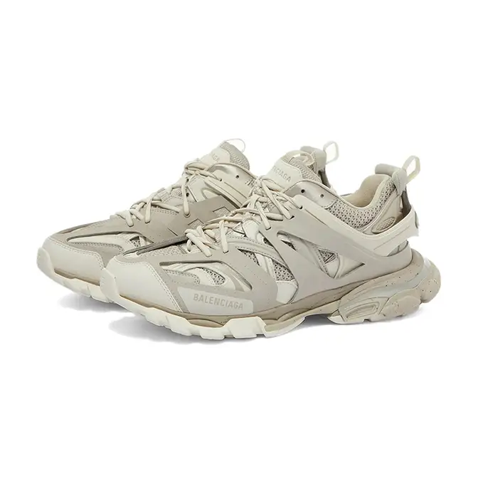 Balenciaga track discount recycled white