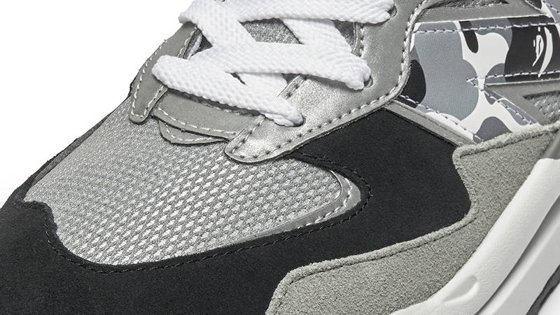 BAPE x New Balance 57-40 Black Grey M5740BAP Detail