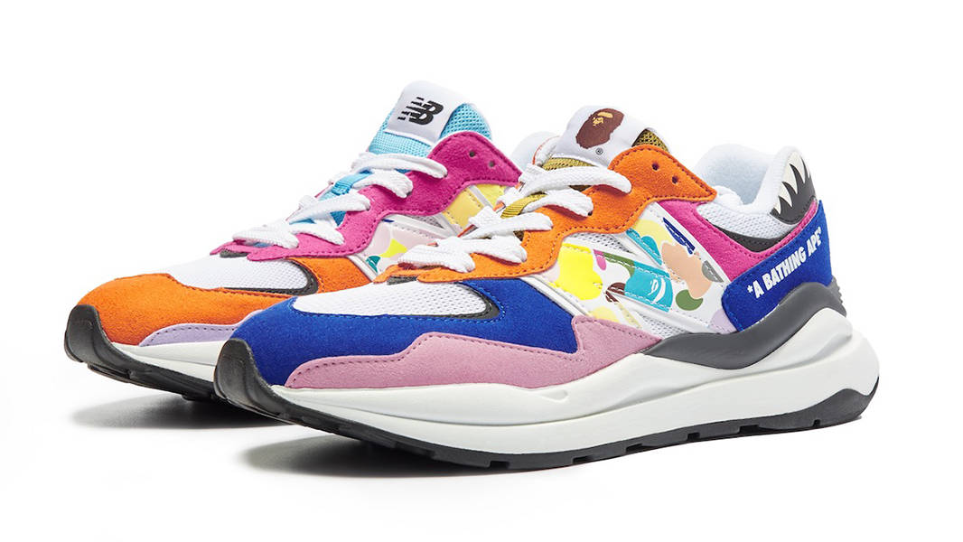 BAPE x New Balance 57-40 Multi M5740BPE Side