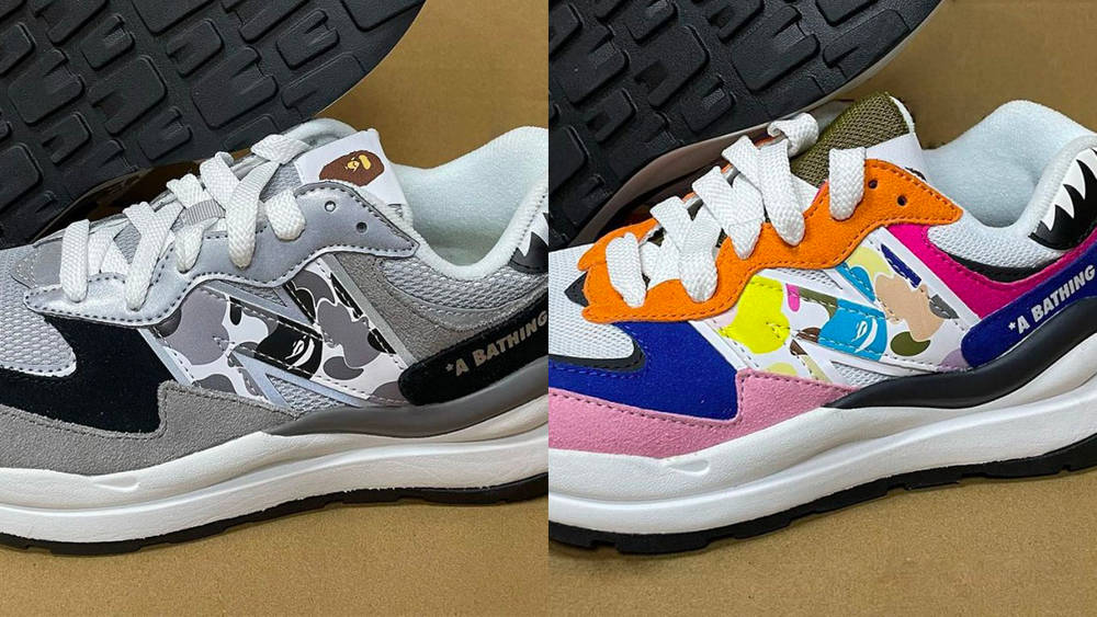 First Look at the BAPE x New Balance 57/40 Collection BAPE x New Balance 57/40