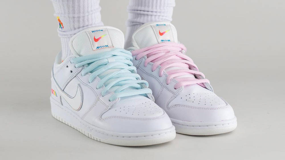 Image via yankeekicks Nike SB Dunk Low "Be True" 2022