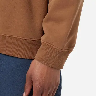 Introducing a new cotton-cashmere T-shirt Sweatshirt Brown hand