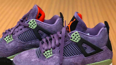 Get Up Close With the Air Jordan 4 "Canyon Purple"