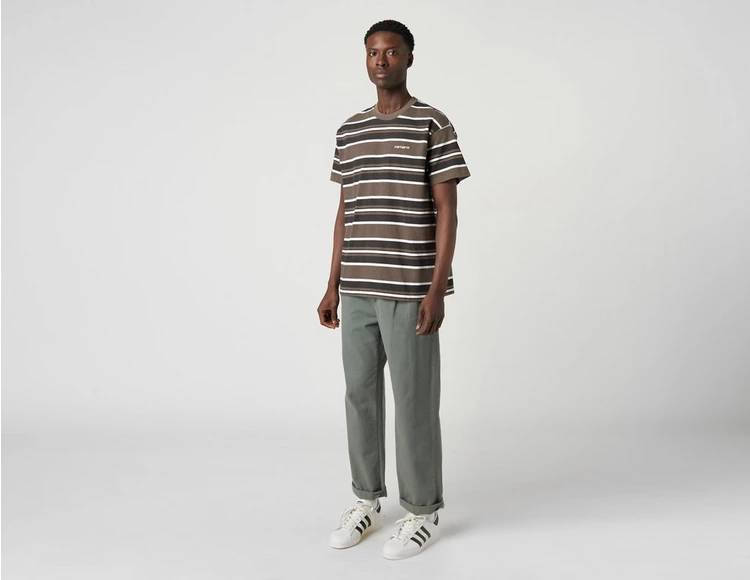 Carhartt WIP Corfield Stripe T-Shirt Multi Brown f ull