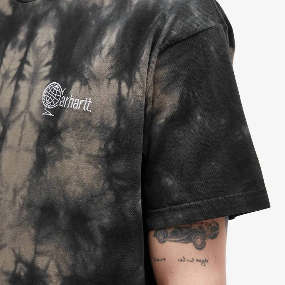Carhartt WIP Global Tee Black Anchor logo