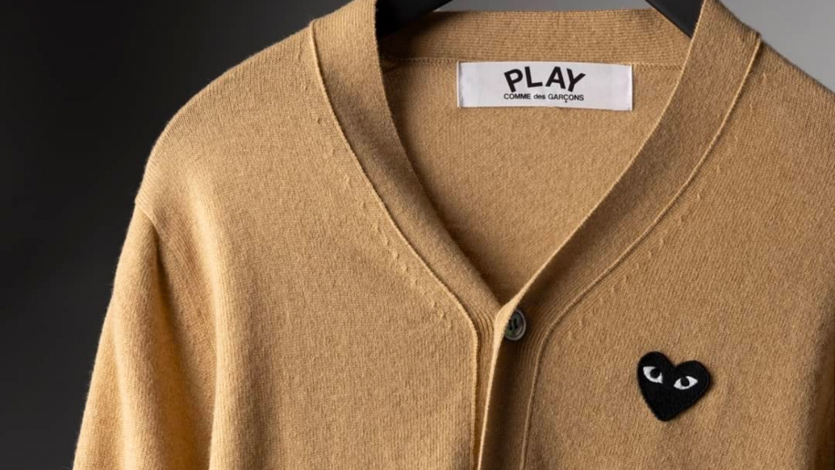 Comme des garçons play homme beige online