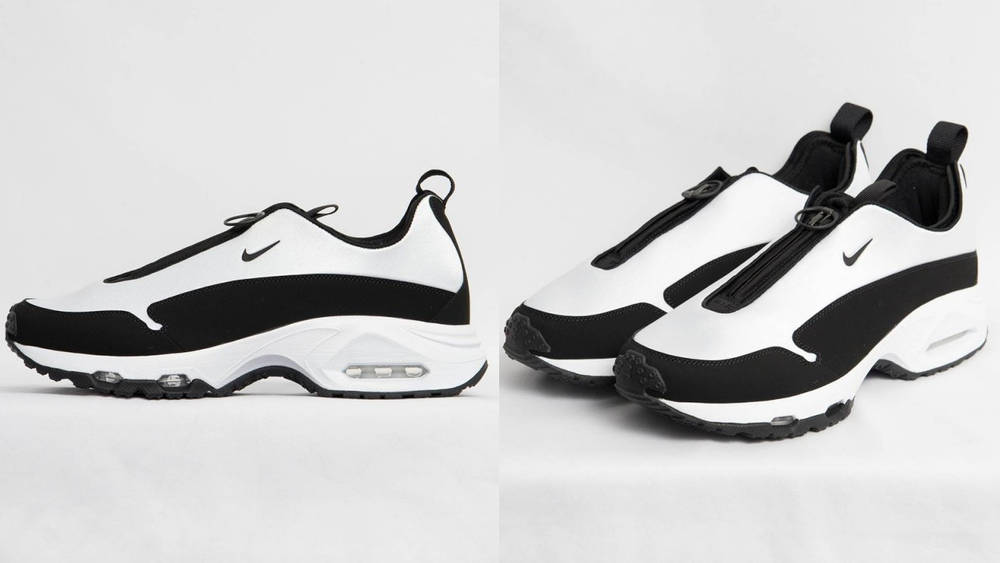 Image via COMME des GARCONS CDG x Nike Air Max Sunder SP White:Black